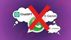 WhatsApp proíbe ChatGPT e IAs: entenda o que muda